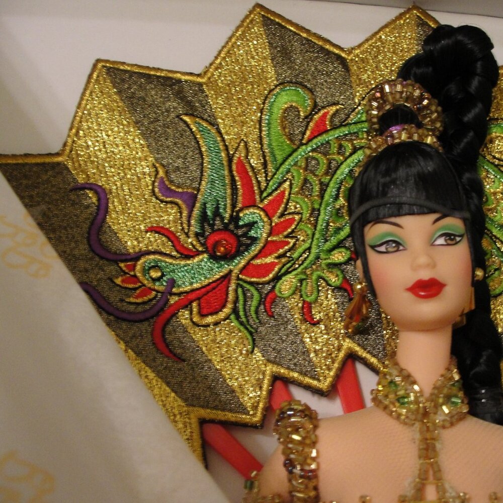 Collector NRFB Mattel Bob Mackie 1st Fantasy Goddess of Asia Barbie DOLL 20648 - Picture 11 of 13